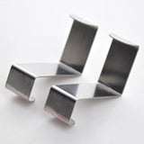 2PC Door Hook Stainless Steel Kitchen Cabinet Clothes Hanger Hanger Hook Bathroom Accessories Hanger Hook